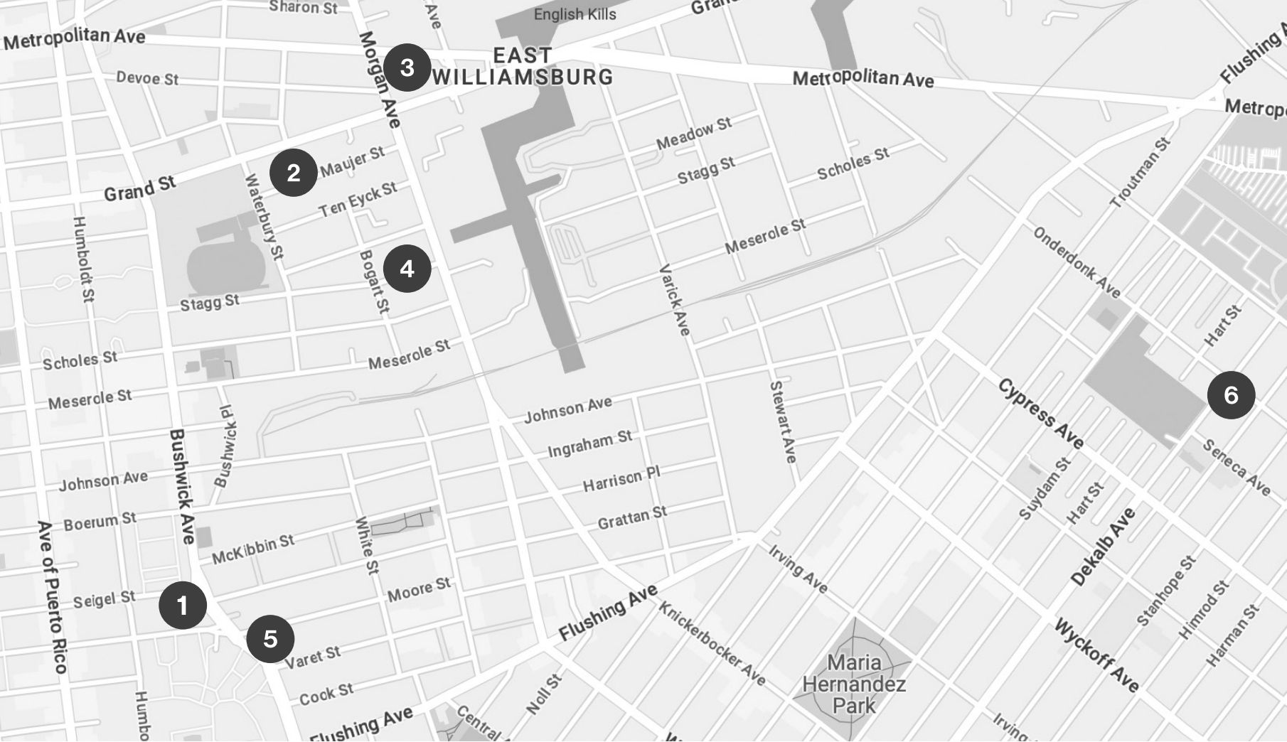 NBCS Open House Map